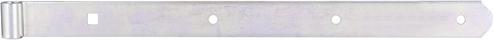Actual product image GAH Shutter strap length 400 x 10 x 30 mm thickness 3 mm steel galvanised yellow Ø 10 mm rounded
