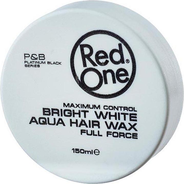 Produktbild RED One - Maximum Control Bright White Aqua Hair Wax 150 Ml (Haarwachs, 150 ml)