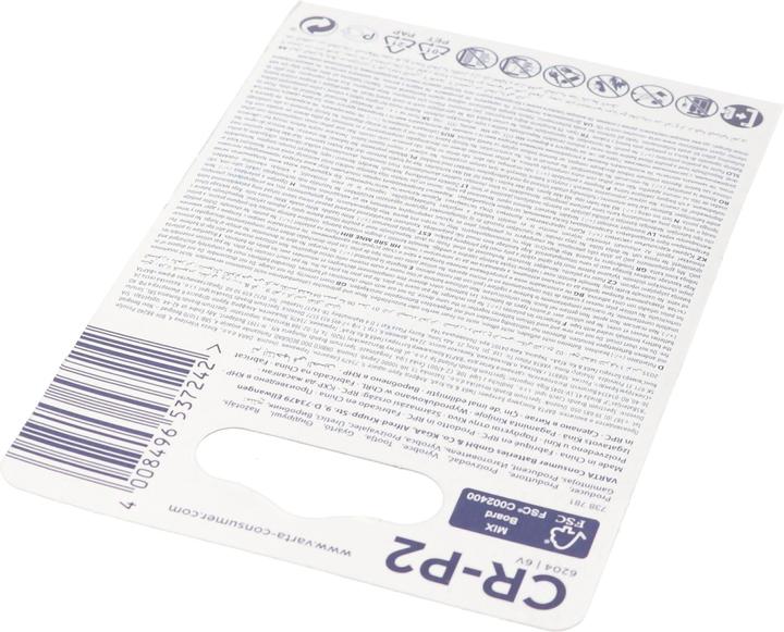Produktbild Varta Photo Lithium (1 Stk., CRP2, 1450 mAh)