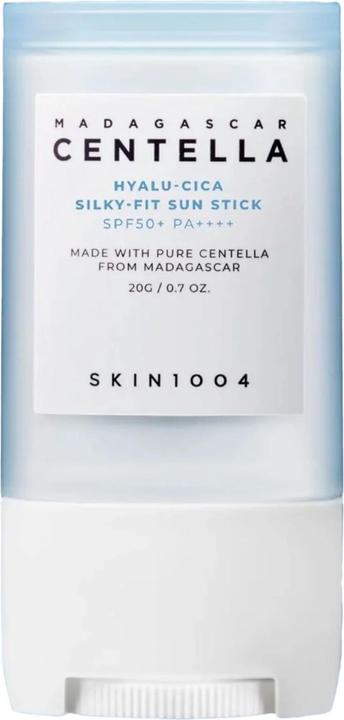 Skin1004 Madagascar Centella Hyalu-Cica Silky-Fit Sun Stick (Sonnenstick, SPF 50+, 20 g)