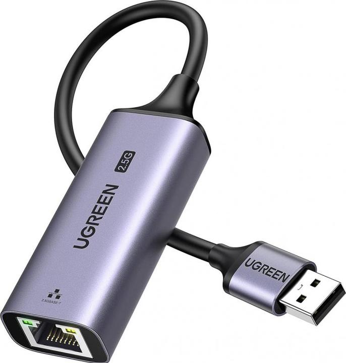 Ugreen Ethernet Adapter CM648, RJ45, USB, Grau (USB)