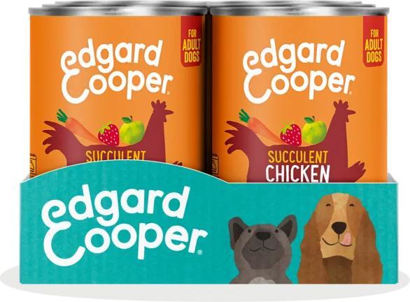 Actual product image Edgard & Cooper Adult with Chicken & Turkey (Adult, 6 pcs., 2400 g)
