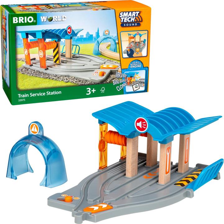 Actual product image Brio Car wash with workshop