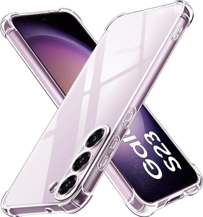 Screenguard Samsung Galaxy S23 Case Crystal Soft Airbag Bumper (Samsung Galaxy S23)