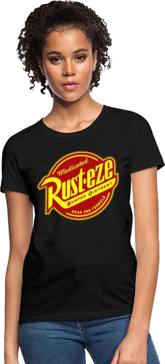Image du produit Cars T-shirt en coton avec logo Rust-Eze Femme/Ladies (M)