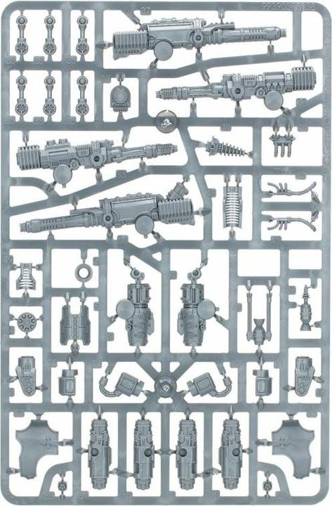Produktbild Games Workshop Legions Imperialis: Dire Wolf Heavy Scout Titans (Kunststoff)