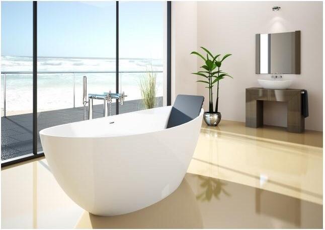 Immagine prodotto Hoesch Vasca da bagno NAMUR 1700x750x450mm free-standing bianca (265 l, 170 cm, 75 cm)