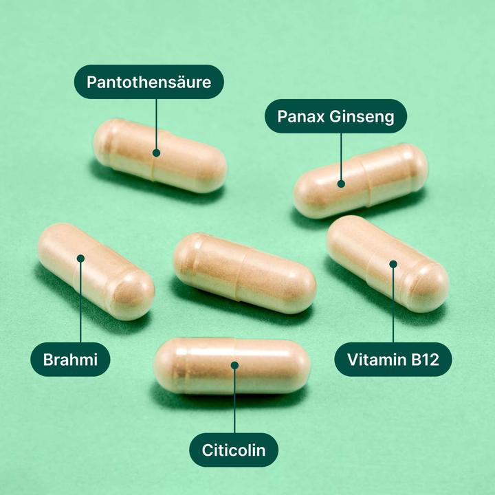 Actual product image Braineffect Focus capsules (60 Piece, Capsules)