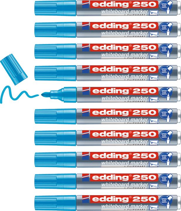 Actual product image Edding 250 (Light blue, 3 mm, 1 x)