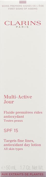 Image du produit Clarins Multi Active (50 ml, Fluide visage, SPF 15)