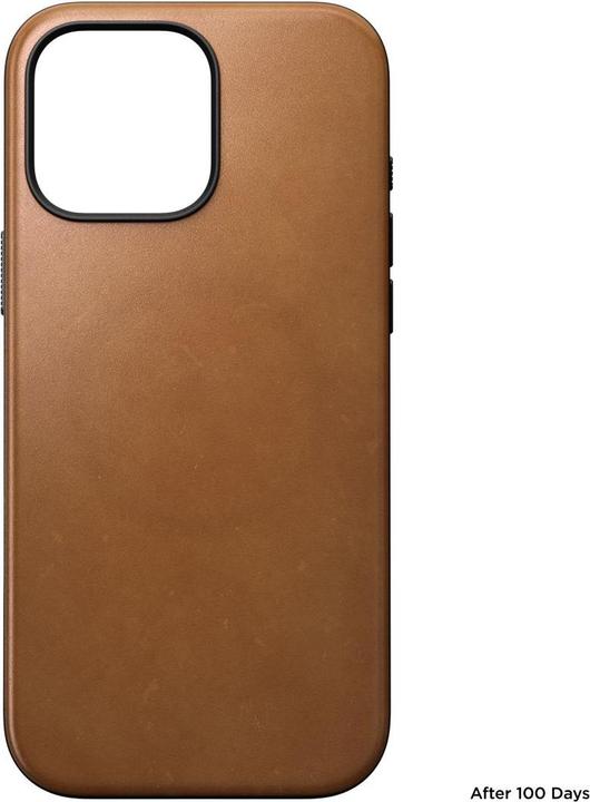 Produktbild Nomad Modern Leather Case iPhone 16 Pro Max English Tan-C (Apple iPhone 16 Pro Max)