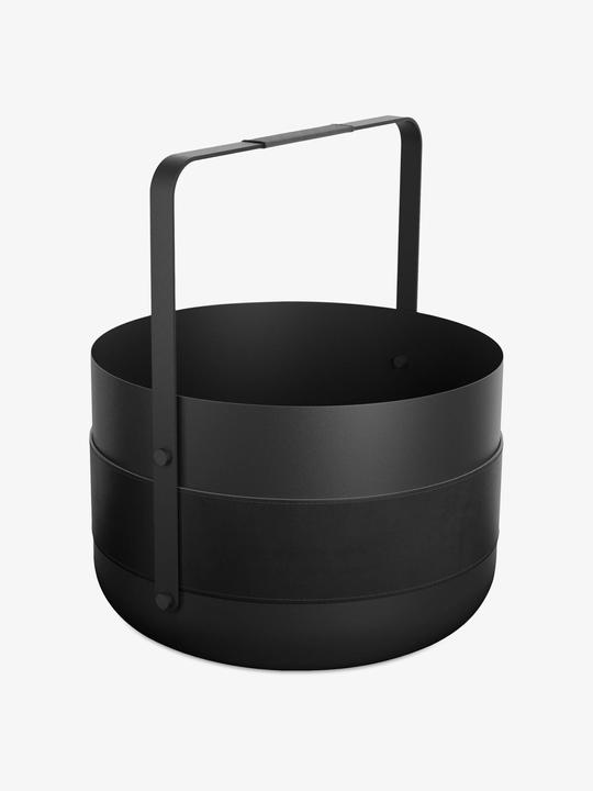Actual product image Eldvarm Fireplace basket black