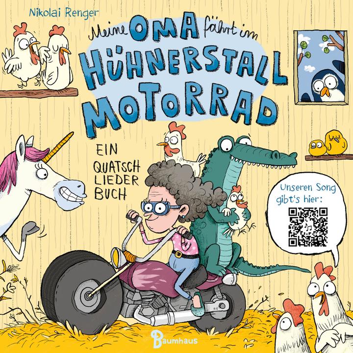 Produktbild Meine Oma fährt im Hühnerstall Motorrad (Deutsch, Nikolai Renger, 2022)