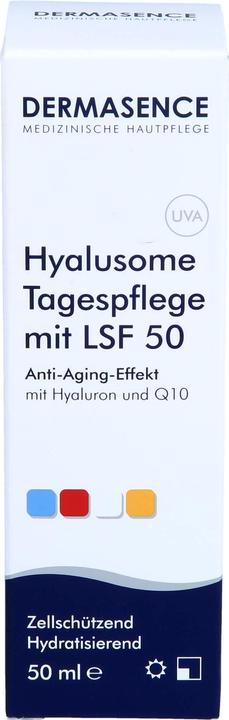 Produktbild Dermasence Hyalusome Tagespflege LSF50 (50 ml, 24h Creme, SPF 50)