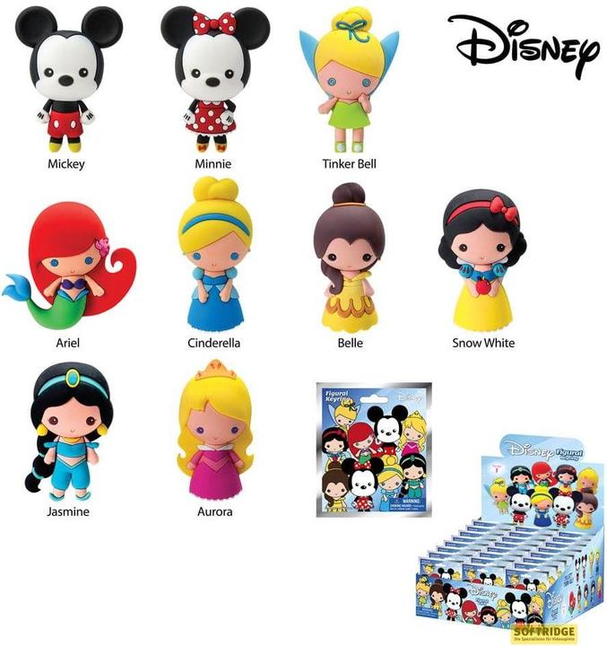 Actual product image Monogram Int. Disney série 1 présentoir porte-clés sac à dos (24)