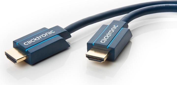 Actual product image Goobay Clicktronic High Speed HDMI Cable Ethernet (1 m, HDMI)