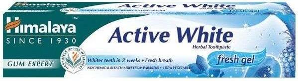 Immagine prodotto Himalaya Active White Dentifricio alle erbe sbiancante per lavarsi i denti 75ml (75 ml)