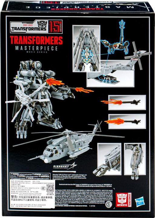 Image du produit Hasbro Transformers Masterpiece Movie Series figurine Decepticon Blackout & Scorponok 29 cm