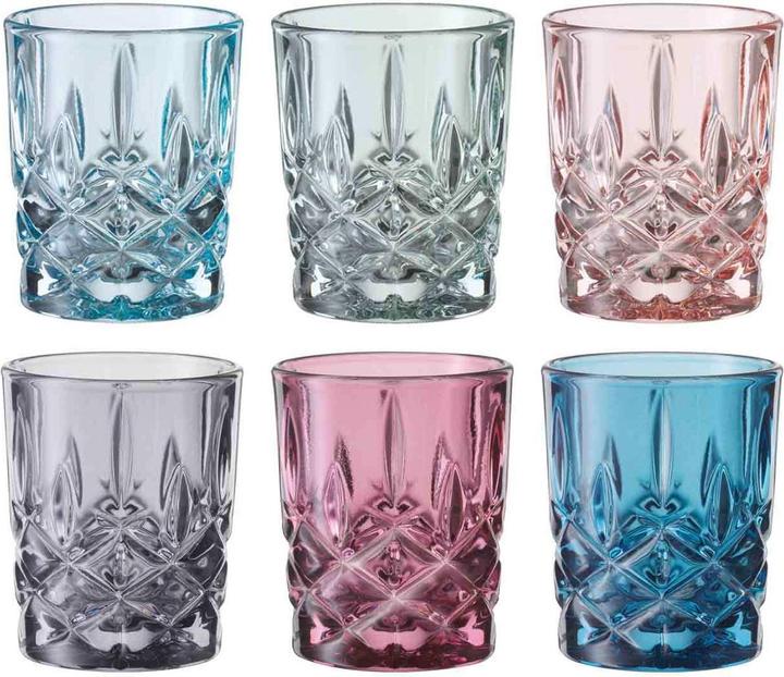 Actual product image Nachtmann Noblesse Stamper Mixed Colours (0.55 dl, 6 x, Shot glass)