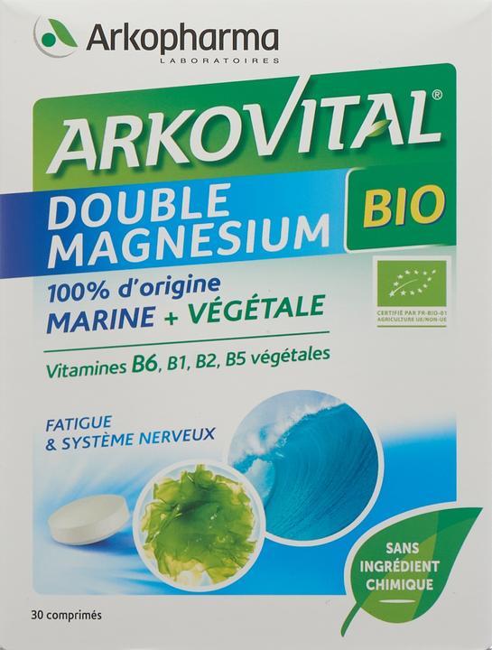 Immagine prodotto Arkopharma Doppio magnesio organico Tabl (30 Pezzo/i, Pillole, 45 g)