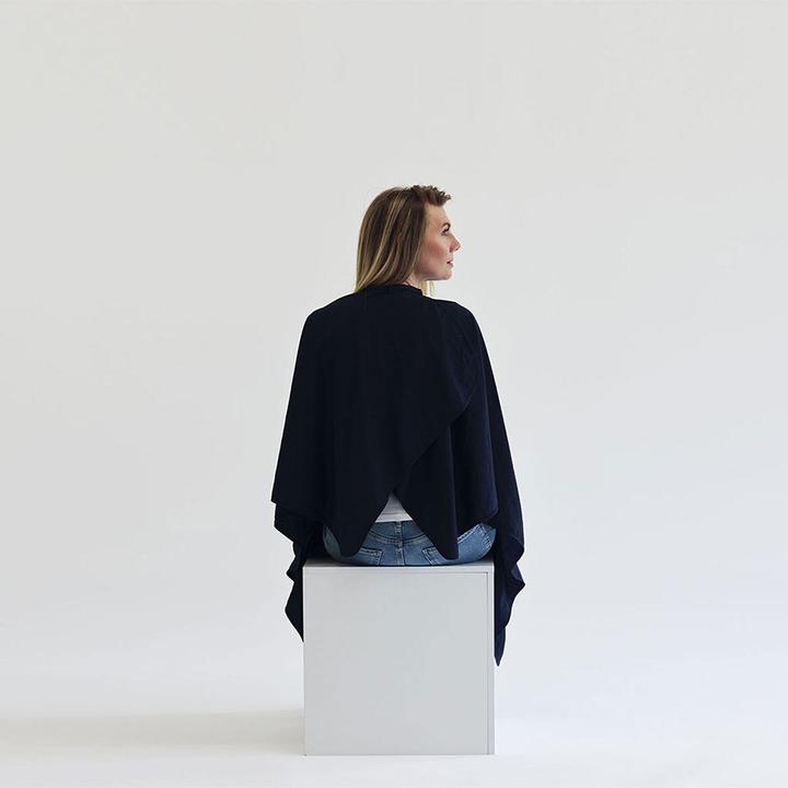 Actual product image Trend-Design T.D. Classic cape navy 135 x 150 cm