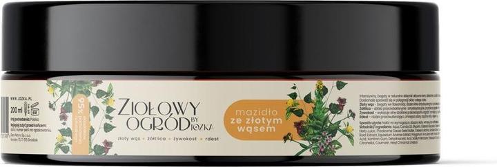 Produktbild Dary Natury Mazidło mit einem goldenen Kräuterbarr -Schnurrbart 200 ml - Jozka Kräutergarten (Geschenke der Natu (200 ml)