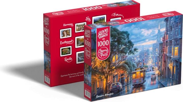 Actual product image Cherry Pazzi Puzzle Rain Reflections 1000 pieces (1000 pieces)