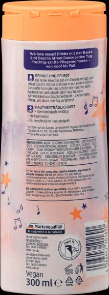 Produktbild dm Balea Kinder Dusche 4in1 Street Dance