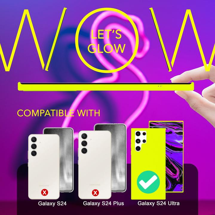 Produktbild Nalia Neon Silikon Hülle (Samsung Galaxy S24 Ultra)