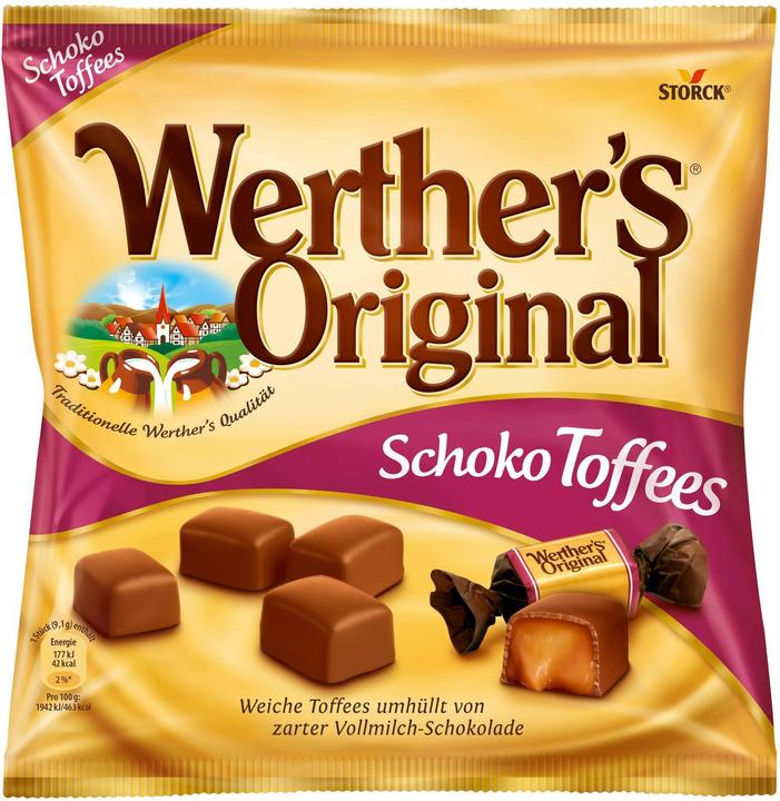 Image du produit Storck Caramels au chocolat Werthers Original 180 g (1 pcs, 180 g)