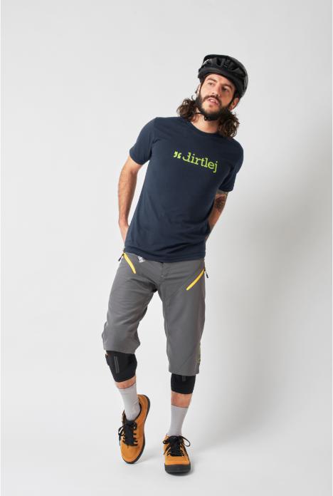Image du produit dirtlej Mountee Shortsleeve Jersey, bleu/citron vert, M (M)