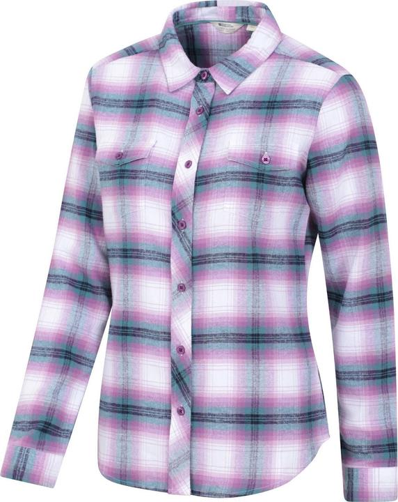 Actual product image Mountain Warehouse Womens/Ladies Willow Flannel Shirt (42 D)