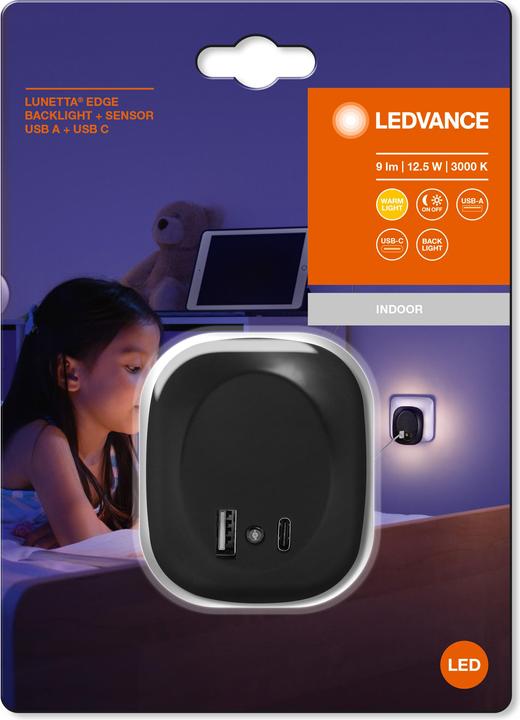 Image du produit Ledvance Lunetta Edge USB A&C