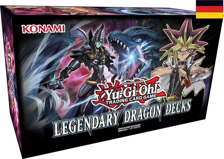 Immagine prodotto Yu-Gi-Oh ! TCG Mazzi Drago Leggendario Ristampa illimitata *ALLEMAND* (Tedesco, Ponte)