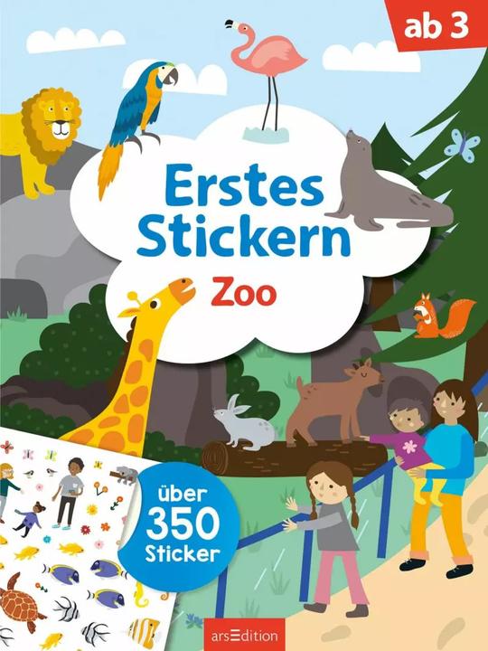 Actual product image First Sticker Zoo