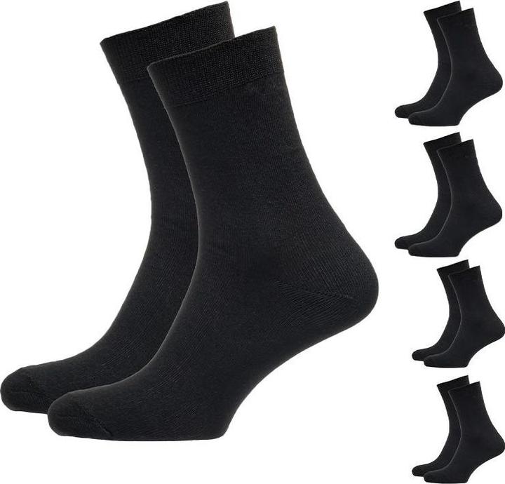 Actual product image Cocaine Socks Komfort 35/38, Schwarz (ohne Gummibund) – Damensocken (pack of 10, 39 - 42)