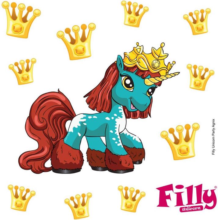 Produktbild Wall-Art Filly Unicorn Party Agnix (50 x 50 cm)
