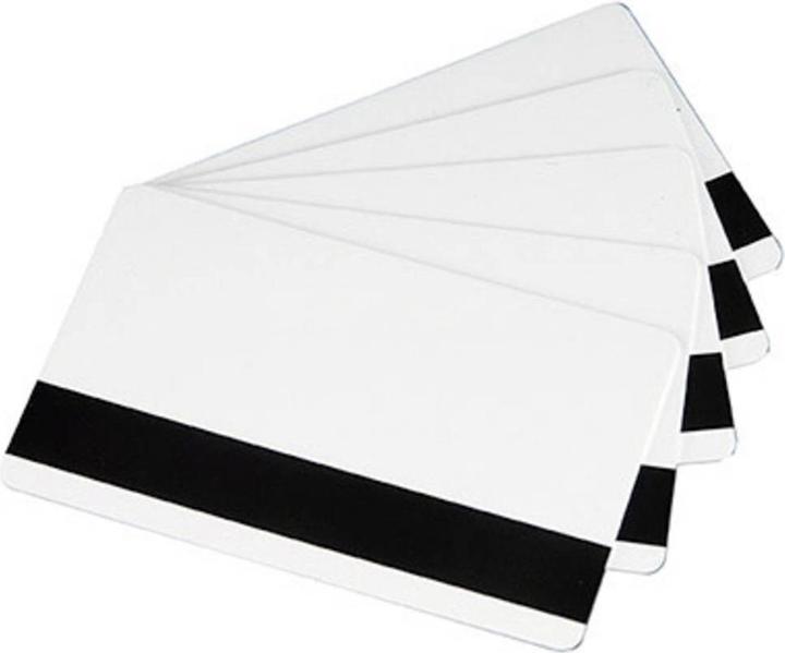 Image du produit Zebra Cartes en plastique imprimables avec bande magnétique HiCo, jeu de 500 cartes