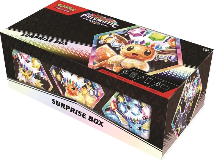 Actual product image Pokémon Prismatic Evolutions (German, Box Set & Collection)