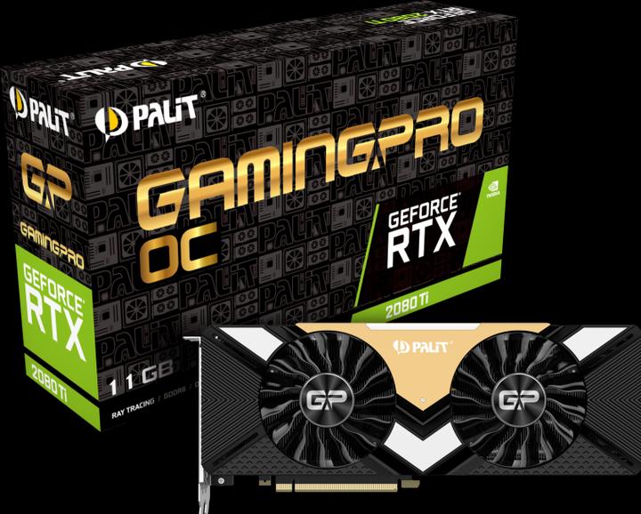 Produktbild Palit GeForce RTX 2080 Ti Gaming Pro OC (11 GB)
