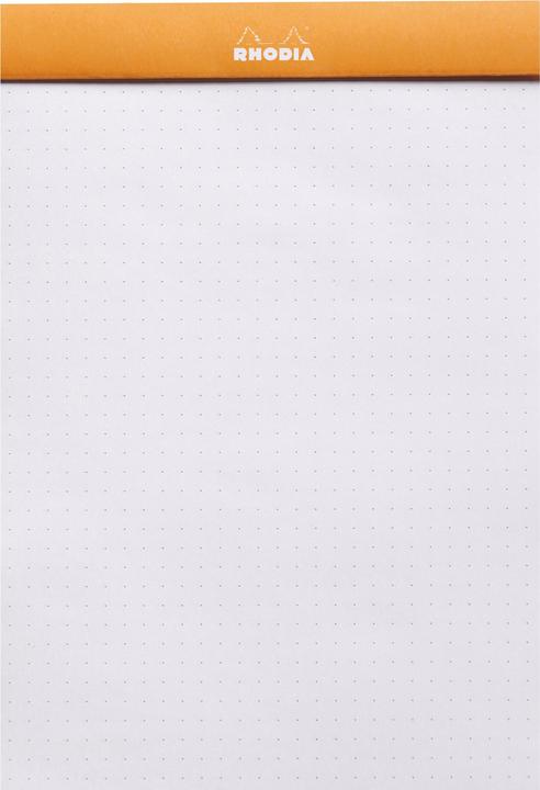 Actual product image Rhodia Blocks stapled 80g Basics (A5, Dotted)