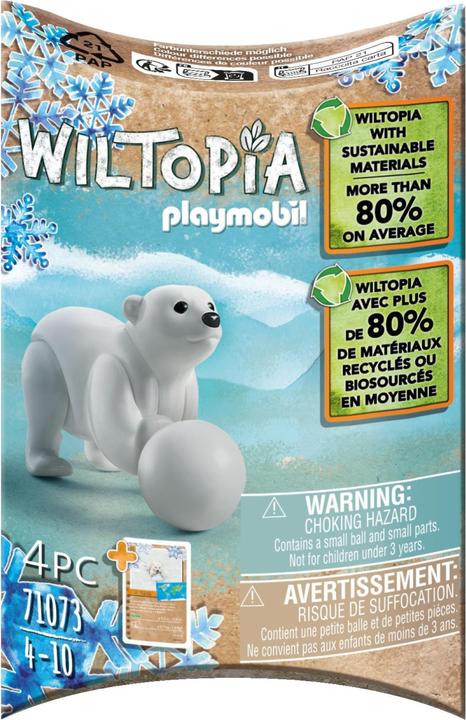 Immagine prodotto Playmobil 71073 Wiltopia - Giovane orso polare (71073, Playmobil Wiltopia)