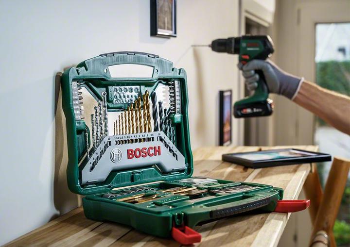 Actual product image Bosch Zubehör 70-piece X-Line Titanium Set (1.5 mm, 2 mm, 2.5 mm, 3 mm, 5.5 mm, 6 mm, 8.5 mm, 9 mm, 3.5 mm, 4 mm, 4.5 mm, 5 mm, 9.5 mm, 10 mm, 6.5 mm, 7 mm, 7.5 mm, 8 mm)