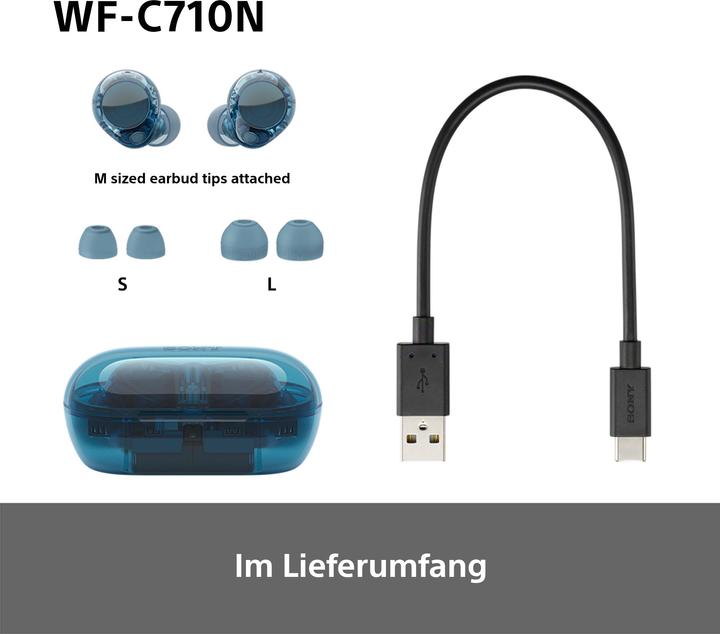 Image du produit Sony WF-C710N (NC, 8.50 h, Sans fil)