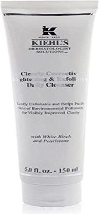 Immagine prodotto Kiehl's Clearly Corrective Brightening Exfoliating Cleanser (Detergente esfoliante correttivo chiaro) (Gel, 150 ml)