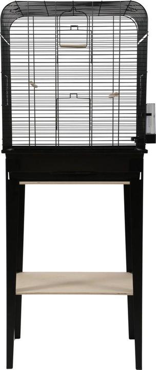Actual product image Zolux Chic Loft L cage with stand, black