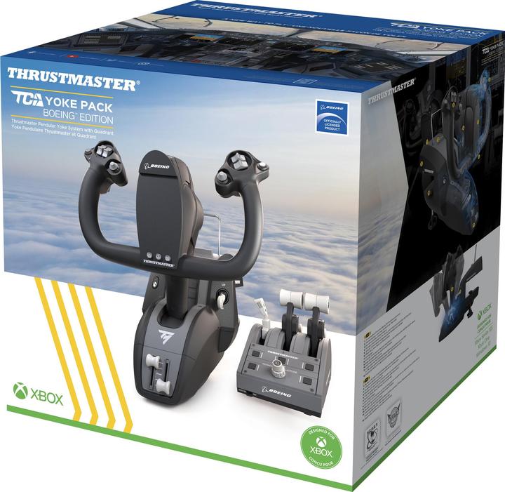 Actual product image Thrustmaster TCA Yoke Pack Boeing Edition (Xbox Series S, Xbox One S, PC, Xbox One X, Xbox Series X)