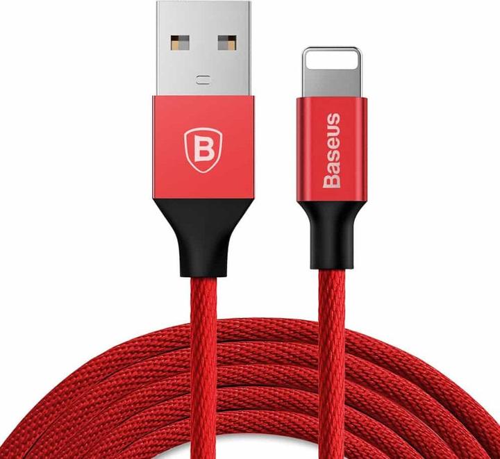 Actual product image Baseus Yiven Cable For IP 3m Red (3 m)