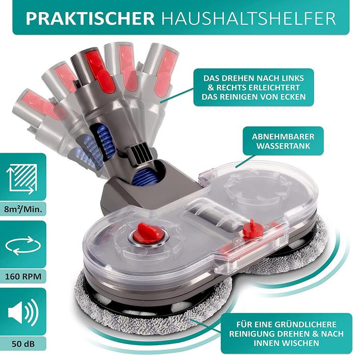 Image du produit Cleanify Embout d'essuyage pour Dyson V7-V15