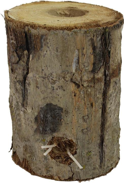 Actual product image Natura Punto Swedish Fire Tree Trunk Torch 12 x 18 cm